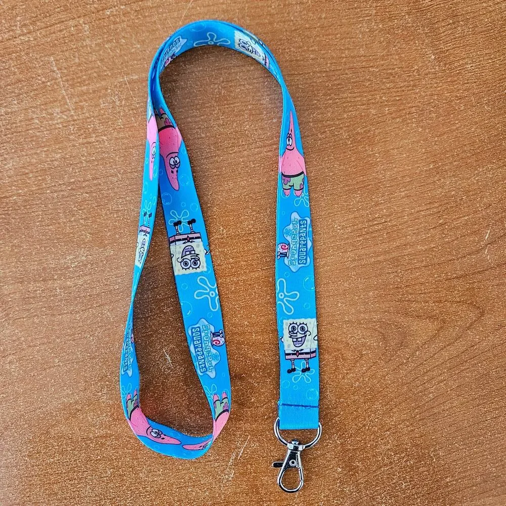 SpongeBob SquarePants Lanyard — Best Friends Forever Under the Sea